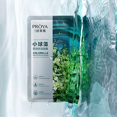 pa尊龙小球藻莹润保湿面膜