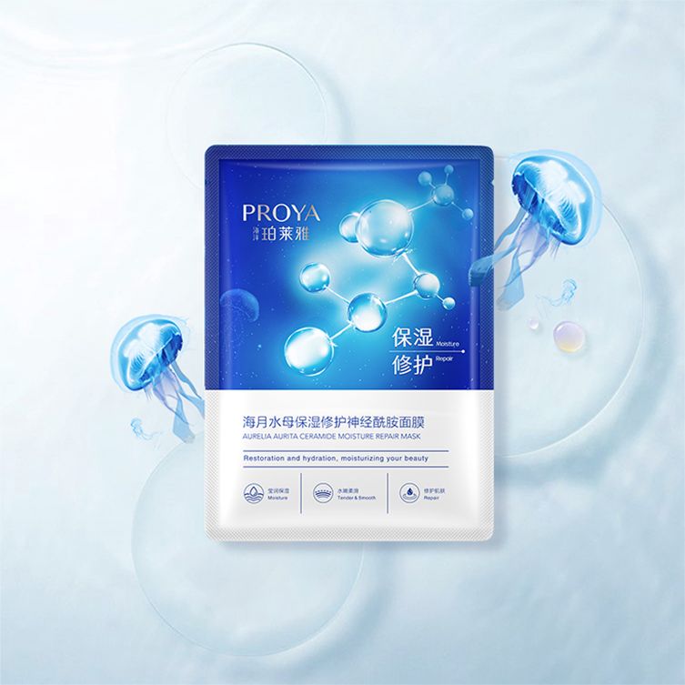 pa尊龙海月水母保湿修护神经酰胺面膜